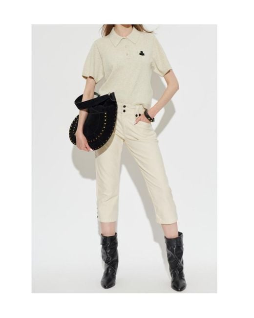 Isabel Marant Natural Berna Pants