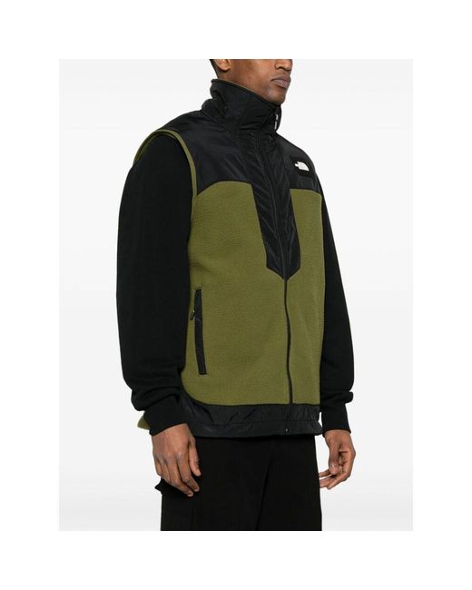The North Face Green Fleeski Y2K Vest Jacket for men