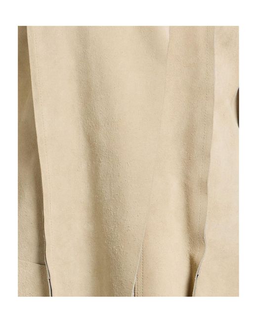 Isabel Marant Natural Suede Coat