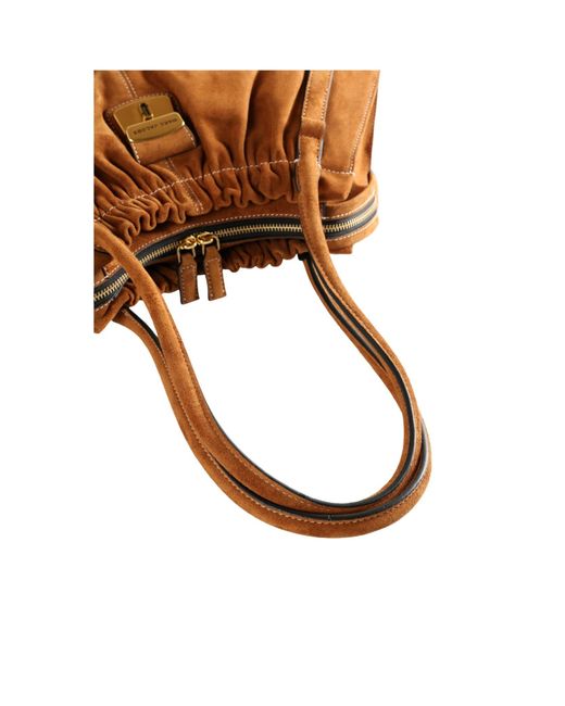 Marc Jacobs Brown The Cristina Shoulder Bag