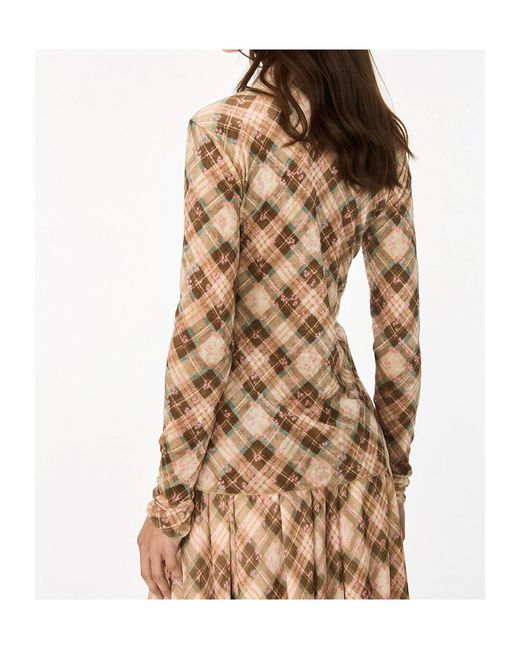 iBlues Brown Long-Sleeved Cover-Up