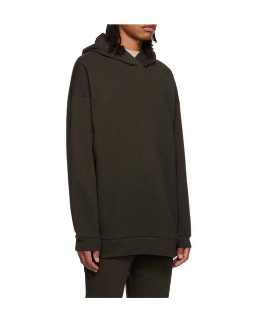 The Row Black Essoni Pullover Hoodie for men