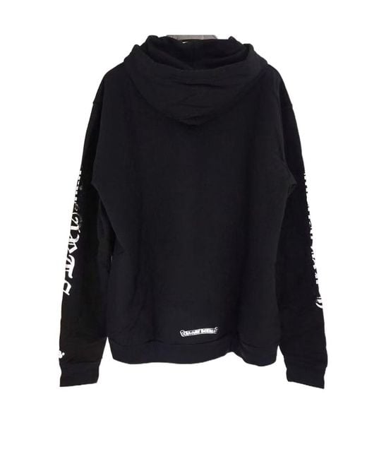Chrome Hearts Black Long-Sleeved Sweatshirt for men