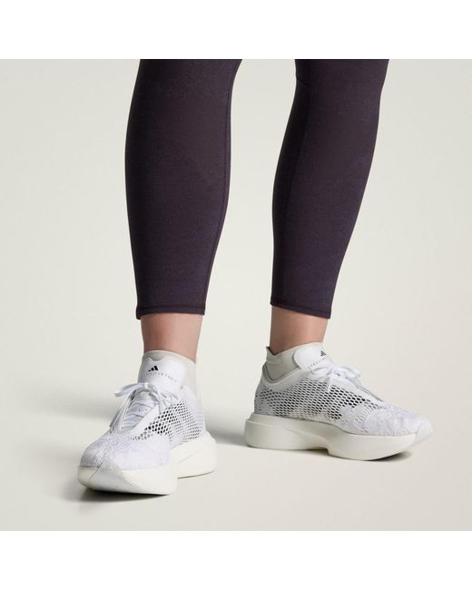 Adidas By Stella McCartney White Adizero Evo Sl Shoes