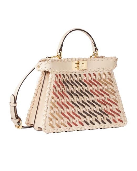 Fendi Pink Peekaboo Iseeu Small Tote Bag
