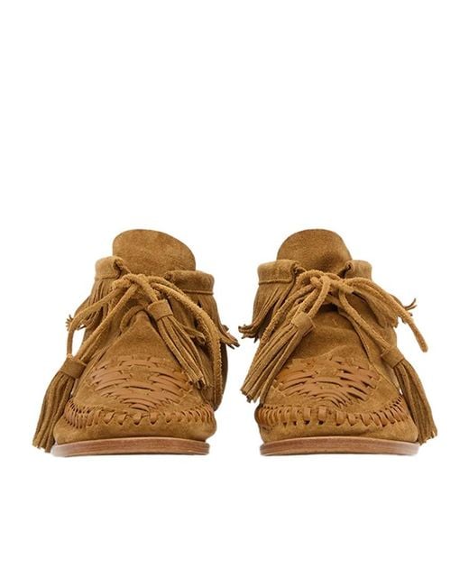 Isabel Marant Brown Felsa Loafers