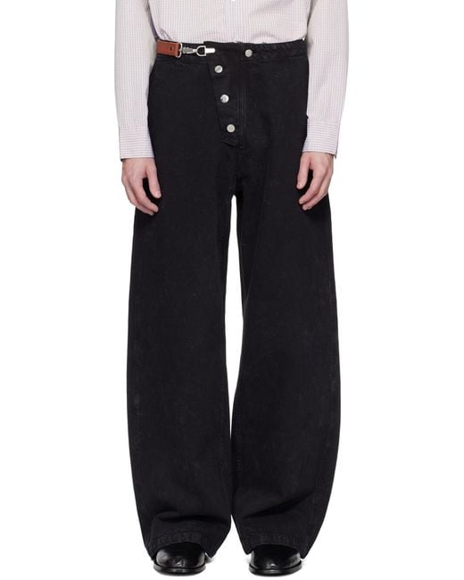 Hope Blue Loose Fireman Jeans for men