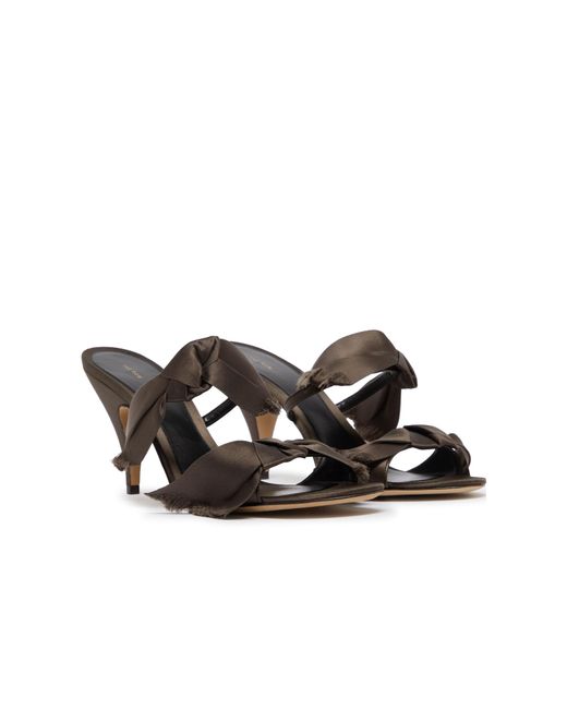 The Row Brown High-Heeled Sandals