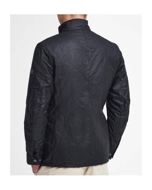Barbour Black Tourer Duke Wax Jacket for men