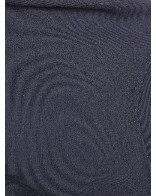 Rick Owens Blue Short-Sleeve Top
