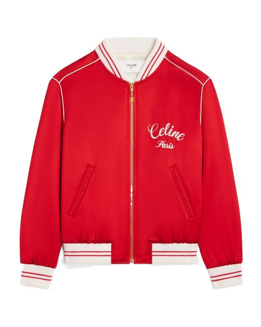 Céline Red Paris Teddy Jacket