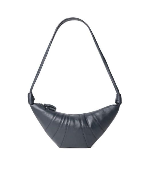Lemaire Blue Pleated Tote Bag