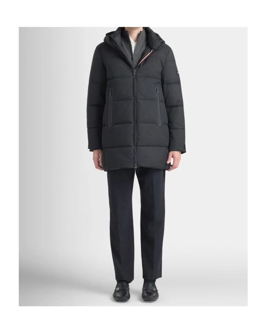 Bally Black Medium Length Puffer for men