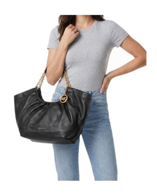 MICHAEL Michael Kors Black Indie Large Tote Bag