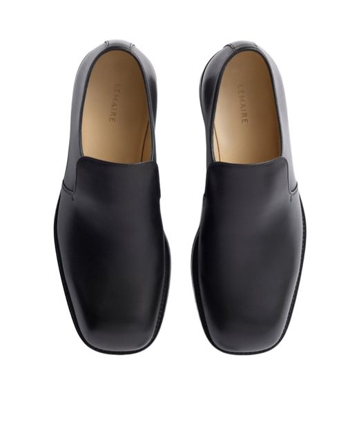 Lemaire Black Formal Loafers for men