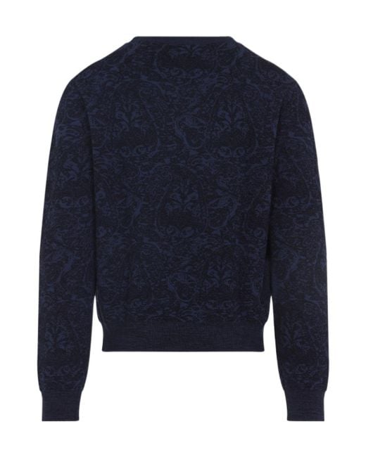 Etro Blue Crewneck for men