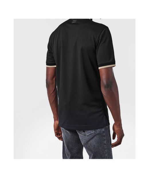 Dolce & Gabbana Black Short-Sleeved Polo Shirt for men