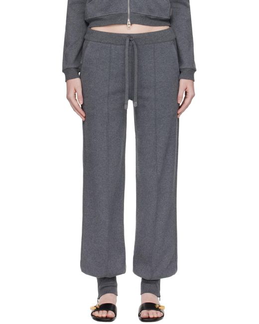 Tom Ford Gray Cuffed Drawstring Trousers