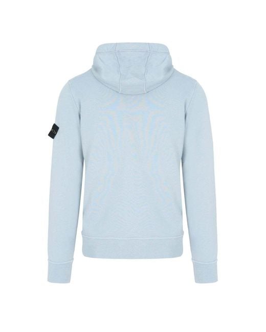 Stone Island Blue Pullover 6100062 Hoodie for men