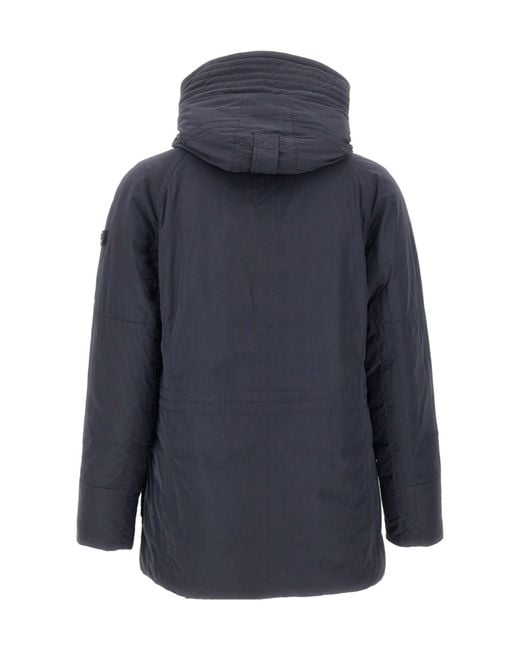 Peuterey Blue Long-Sleeved Down Jacket for men