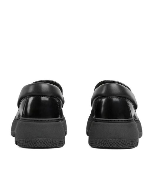 Gucci Black Lug Sole Loafer With Horsebit for men