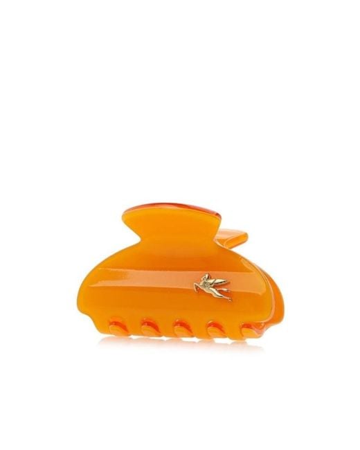 Etro Orange Logo Hairpin