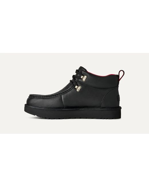 Ugg Black Woven Lace-Up Trainers for men