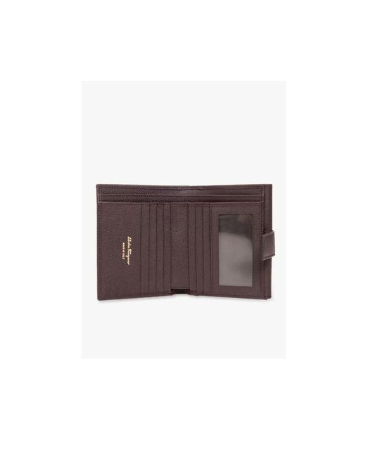 Ferragamo Multicolor Logo Wallet