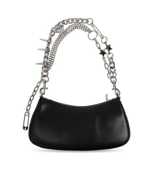 Marc Jacobs Black The Star Charm Shoulder Bag
