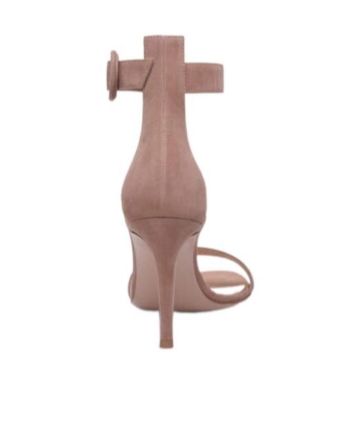 Gianvito Rossi Pink Heeled Strappy Sandals