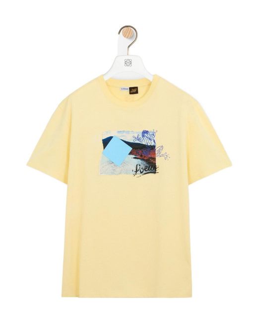 Loewe Metallic Short-Sleeved T-Shirt for men