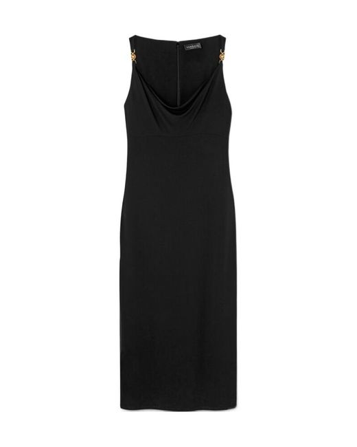 Versace Black Day Evening Dress