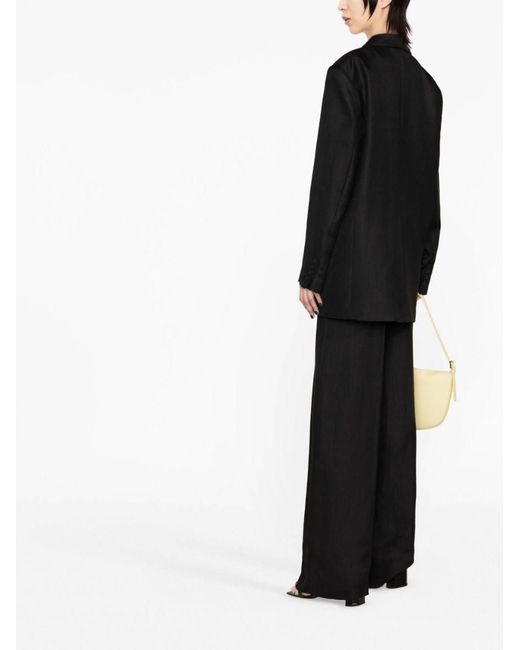 Loulou de Saison Black Long Sleeved Suit Jacket