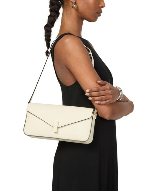 Valextra Natural Singlelayer Mini Bag