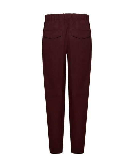 Jil Sander Purple Tailored Tapered Trousers for men