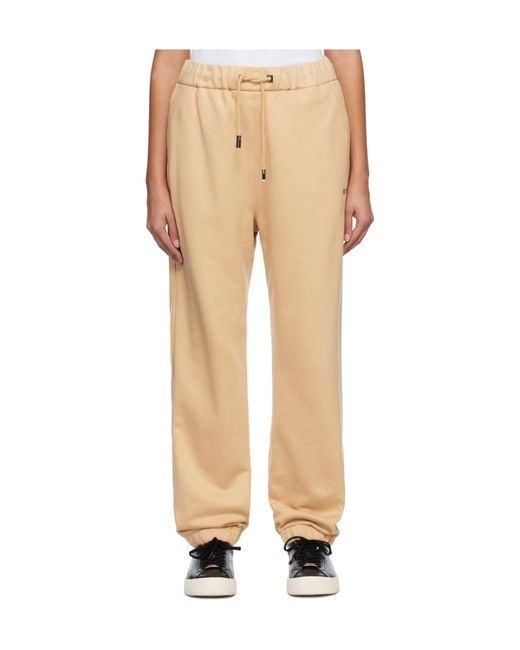 Wooyoungmi Natural Drawstring Waist Sweatpants