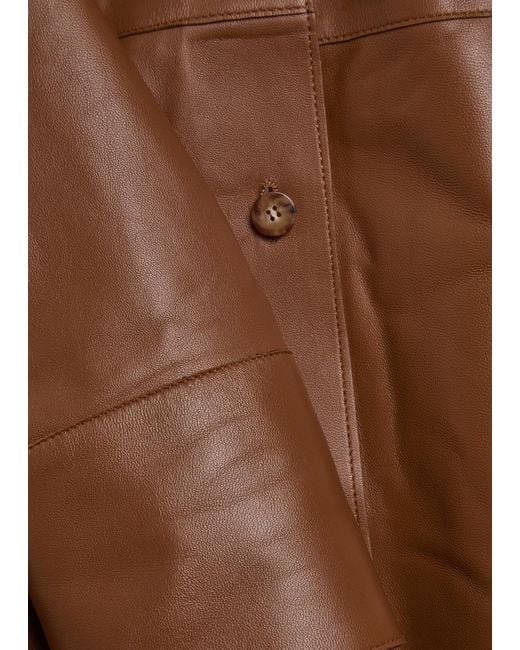 Joseph Brown Penna Leather Jacket