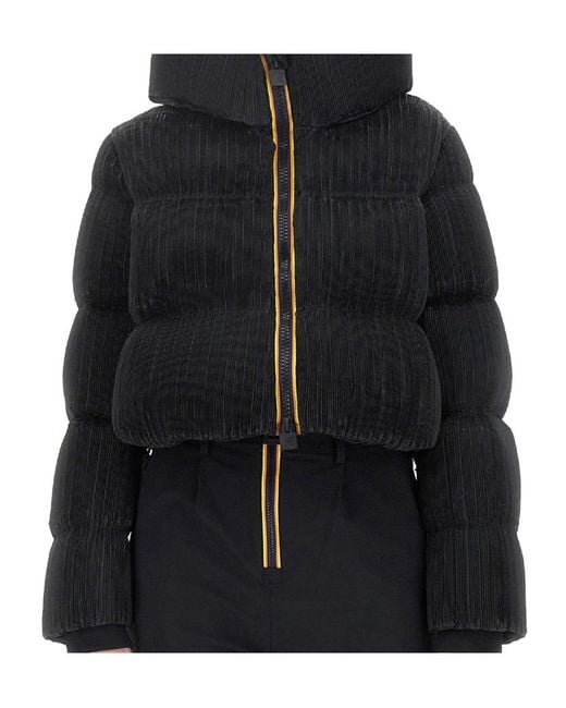K-Way Black Brien Padded Jacket