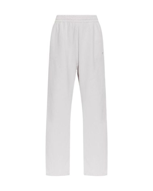 DIESEL Gray Elastic-Waist Athletic Pants