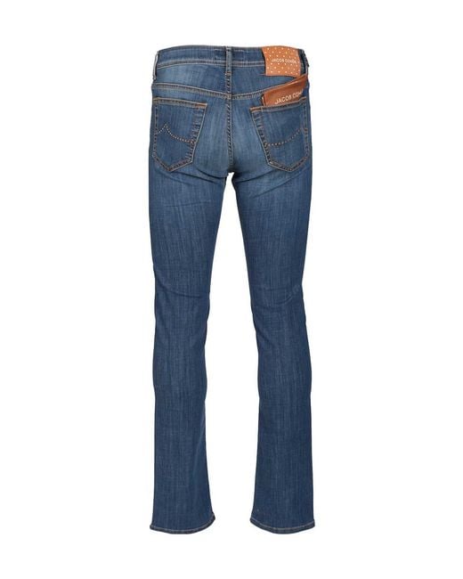 Jacob Cohen Blue Bard Slim-Fit Jeans for men