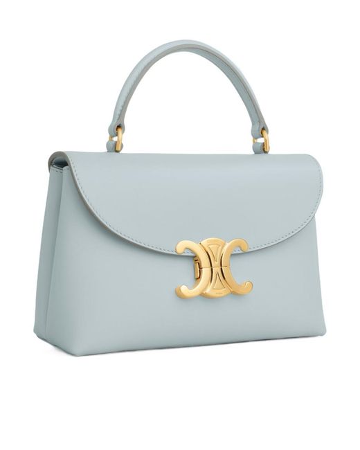Céline Blue Flip Shoulder Bag