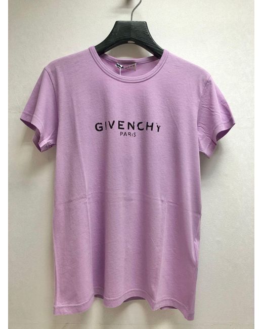 Givenchy Pink Logo Printed T-Shirt