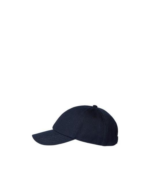 Gucci Blue Frame Logo Cap for men