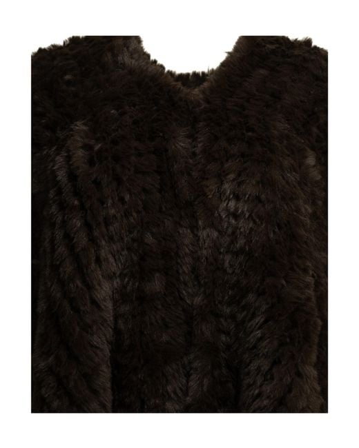 Pinko Black Asymmetrical Cape