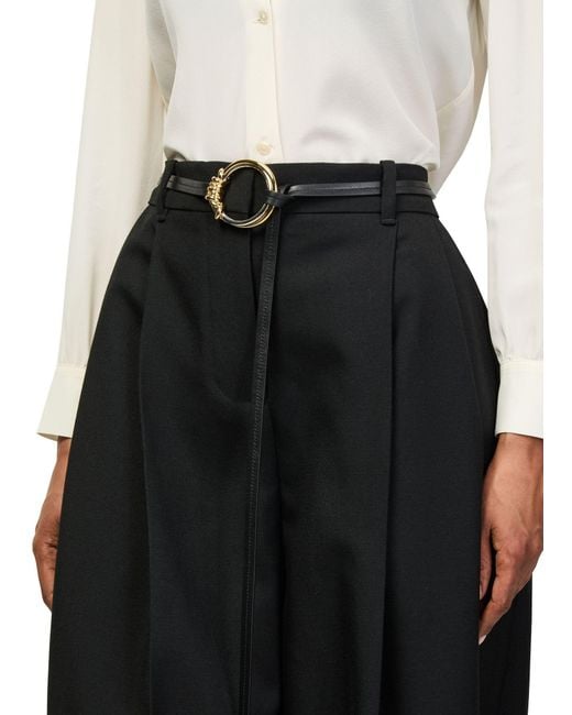 Bottega Veneta Metallic Knot Ring Belt