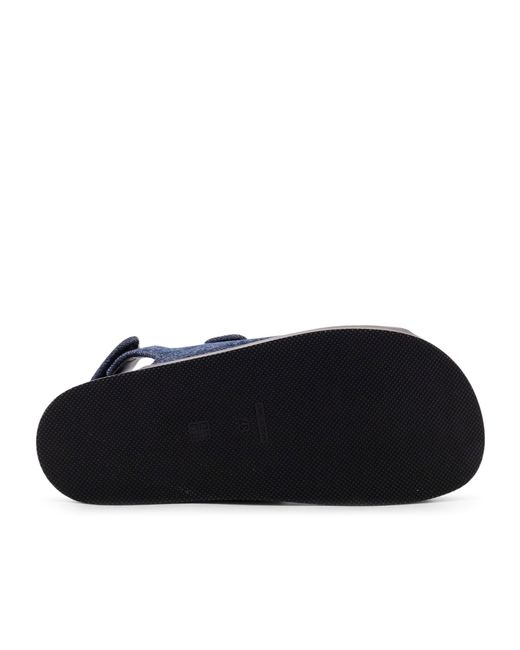Givenchy Blue Logo Detailed Strap Sandals