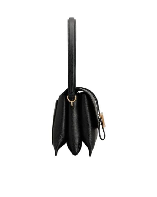Tod's Gray T Timeless Flap Shoulder Bag
