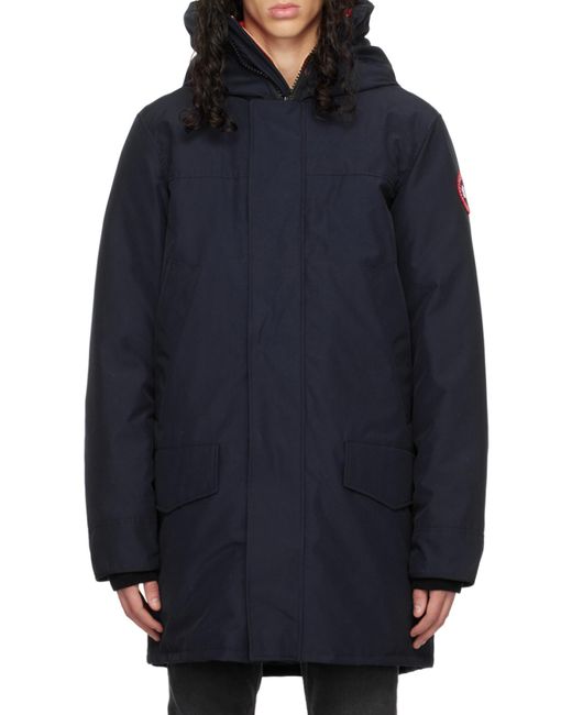 Canada Goose Blue Langford Hooded Parka for men