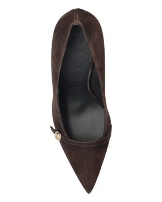 Furla Black Sfera Pointed Toe Heeled Pumps