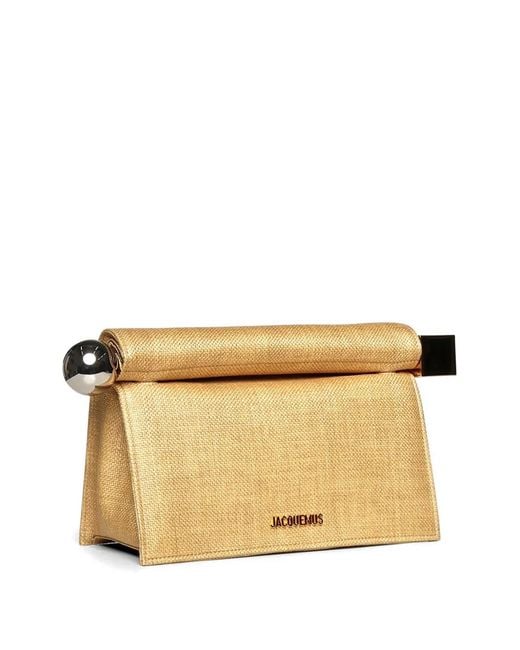 Jacquemus Natural Top Handle Shoulder Bag